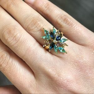 Fashion jewelry wedding gift ring size 6